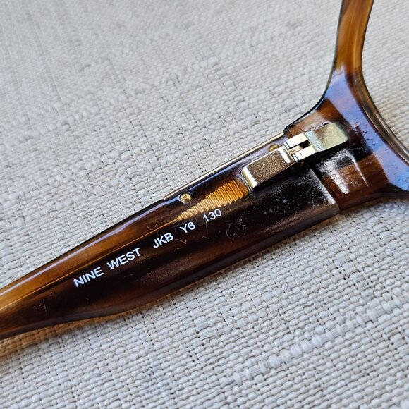 Nine West Women glasses Frame JKB Y6 Brown  Eyeglasses Size 57[]16 130 - Picture 11 of 14